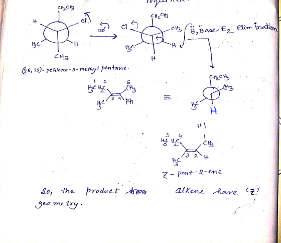 АТСЯ - Теш ти Сн, Сн,с 12) sch , Base-Ez Elimination К., #с ње ht 14. ! СН2 Qк, 35)- 24hlero - 3- methyl pestone. СЊСН : 1 2