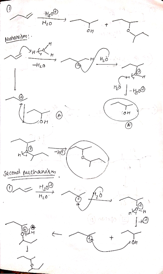 H₂O on Muchanism -H2O Ho J-H300 OH seconal mechanisms second muchanism V 720 H2O Ons op 200 na - + Y on