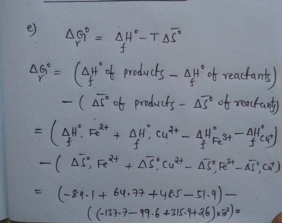 ey AG 4H-TA AS(4t preduds-4t reacfant) - (A t products- A ofreata) +AH, cu+ f Fe AH Cut Fe3+ -Ar, FeAS cu-ASAT cf) (-89.1+ 64