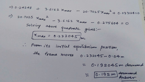 0-242483. 616 2 Xmax20 702Smar ラ 20.7025 χ¡me 2. 2. Oo331240 Solviry above quadrae ives max - 0.23 2045- From its iwtia eulib