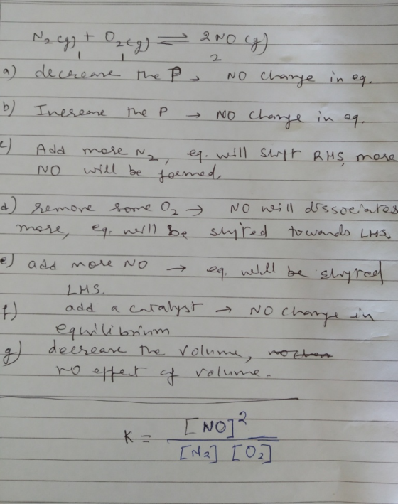 a) decrene me P NO Chanye in eg b Ineseme NO Chorye in a1 he P Add mere N e.wil1 SathaHS mose toemed will be NO NO Wil dsssoe
