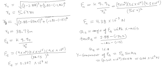 3-2.83)+.82-(-1,82 (56 ч)2 2 (2, 88-(34,2))2十(-1,82-(-13) )ユ 38.73 13 2.88-(-34,2) 1.813) tan OB= 13 2. 2. 38.1