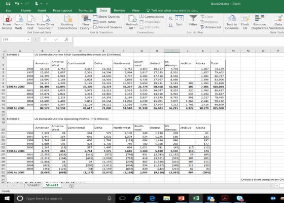 Book24.xlsx - Excel File Home Insert Page Layout Formulas Data Review View Tell me what you want to do... Show Queries Connec