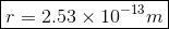| r 2.53x 10-137