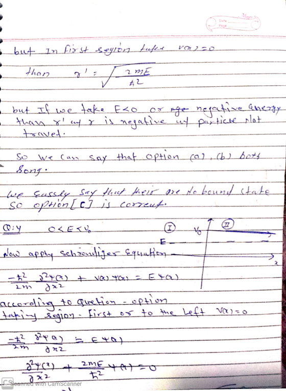 but in first segion tulee razzo than a: I amE ✓ 2 but If we take Eko or age negative energy than r aya is negative and parti