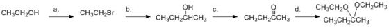 CH3CH2OH a., CH3CH2Br 6 ChọCH2CHCH3 CH3CH2CCH3 CH3CH2CCH3