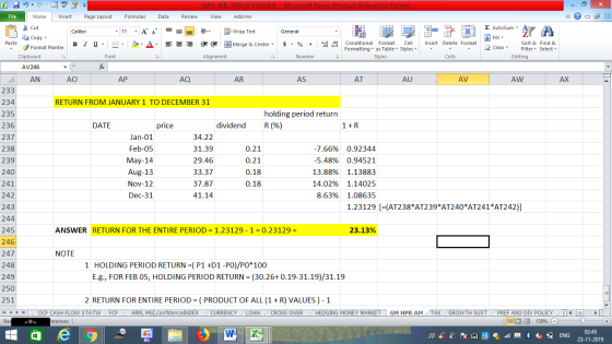 % Cut AP NPV, IRR, PBP,OCFINDEX - Microsoft Excel (Product Activation Failed) File Home Insert Page Layout Formulas Data Revi