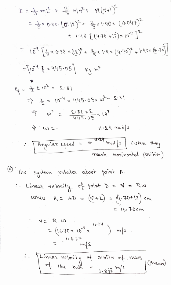 M(+2)? + I at m ² + 2 / Mr²+ 1 x 0.88-28.122 x 1:40x (0.047)2 + 140 (4.70 +12)x10-219 1oI** 0.88 * (12)* + ? x 1.4* (4.70)2 +