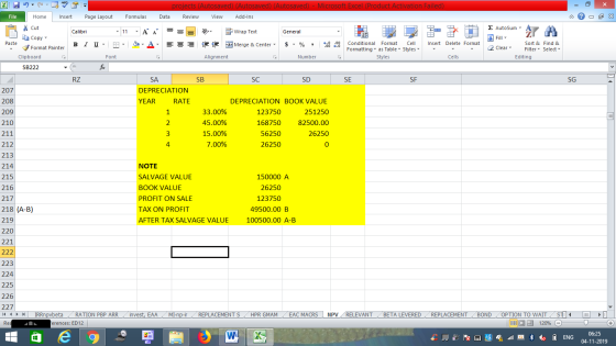 projects (Autosaved) (Autosaved) (Autosaved) - Microsoft Excel (Product Activation Failed) Data Review View Add-Ins File Home