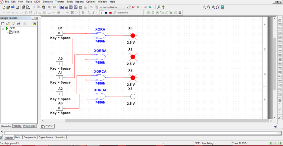 6 X QO@ga Eile Edit View Place MCU Simulate Transfer Tools Reports Options Window Help OR % 7. PMS * --- In-Use List --- the
