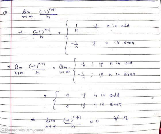 lim +1 (-1) n म pport (+ ( را) 2 u do TB. Even h n IA odd & lim nto (-jnt lim. 니 had y. If Eren n 2 is odd h If If nto Even T