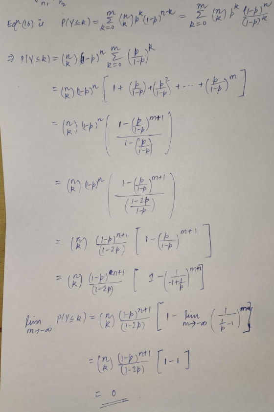 m R=0 Ed (16) i PLYER ) - ( 1 (1 717 _ ( be liable 2 ( 4 ) = ( 6-9 Đ. - (1976-6)*(1 + ($)+603 + + (p) = (M) pr 1 - ( 1 ) 7-C1