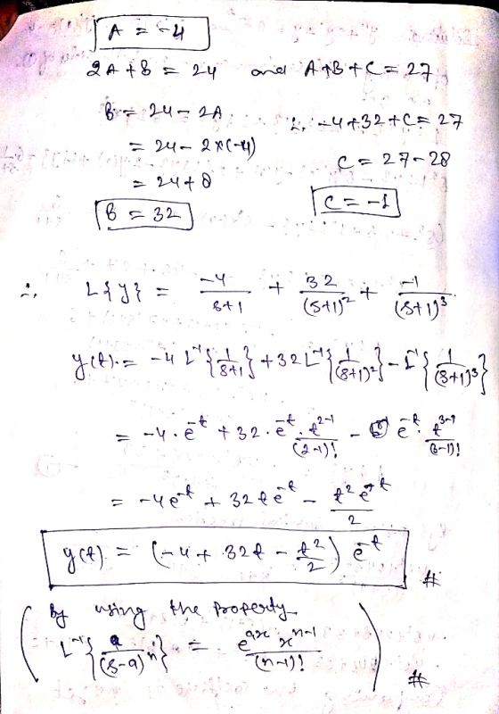 2018 = 24 and AMBE.C=27. for 240-2A -47.3276527 pm, 27-28 Learn 24- 2xC -44) 22448 B532) ... Fer- L{y} = yith-= -11 1$} +32