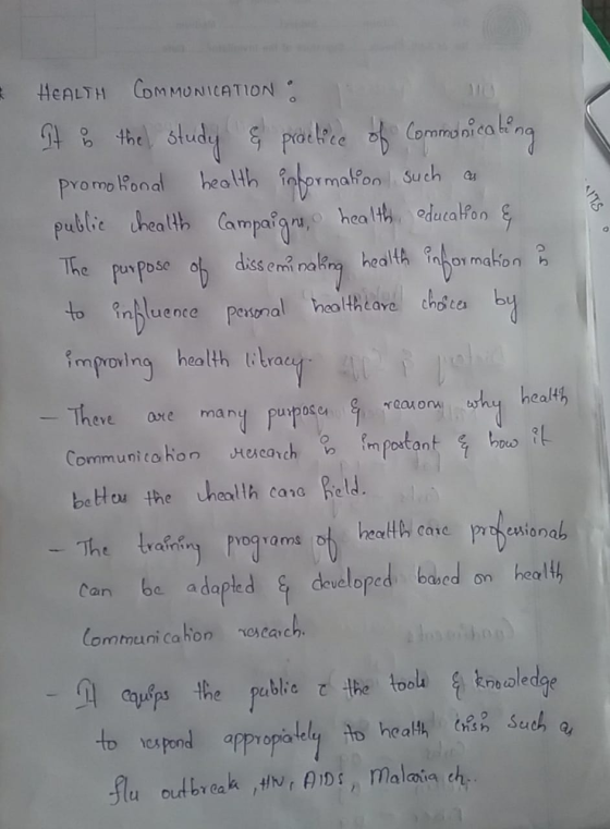 E HEALTH COMMUNICATION: E praclice of Commonica ing health Pinformalion such ar publie chealth Campafgra, health oducalfon &