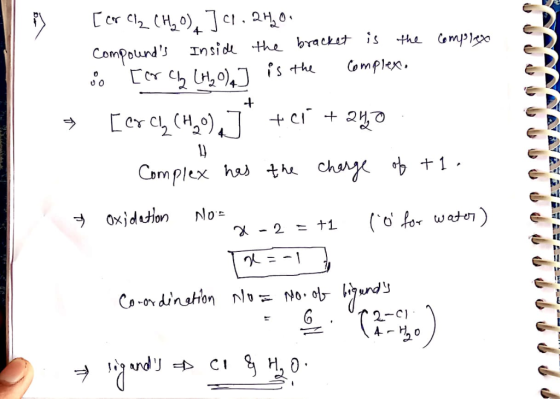 Compounds In sidL the batuォ;s-KL Grnploo s th(omplex. Complex h t Oxjdihon No