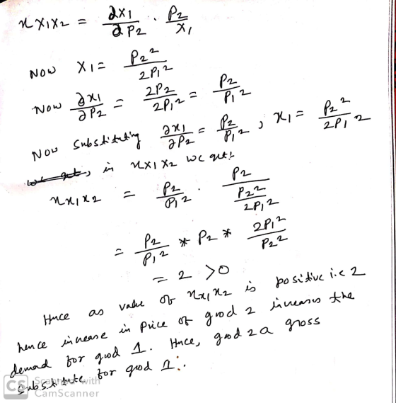 xxx2 = 2x te pa Now Xis pare Now do y = 200 m = p m 2 Now substitueting 20 1 l = le 2 jX1 = P2 2 2 2 2 w at, in nX1 X2 wc gut