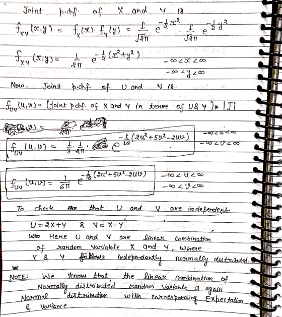 Joint Xand Jan Jaint pdh Notw f U_and f..u, joint pdp of x and y in temp 1J1 of U& y -2uu 18 UV - Qu+5U uv) UV co77 check tha