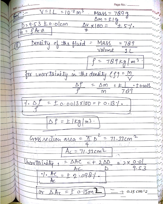 Page No.: pa Density CTI ithe kluid MAM = 789 tc> : o ol 3 x IOD= t-o י13 :/ 4 AZ 0.15 cm12
