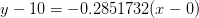 y-10-一0.285 1732G-0)