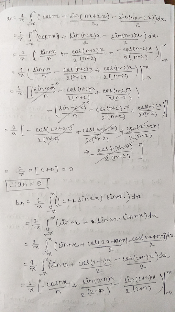 an sacensores at dine med 2 mi) - simenamen) dla к ricorns + sin (42)x - in (n.2x de 1 l cinnn r cos (42)x - ces (n-2a N 2 (+