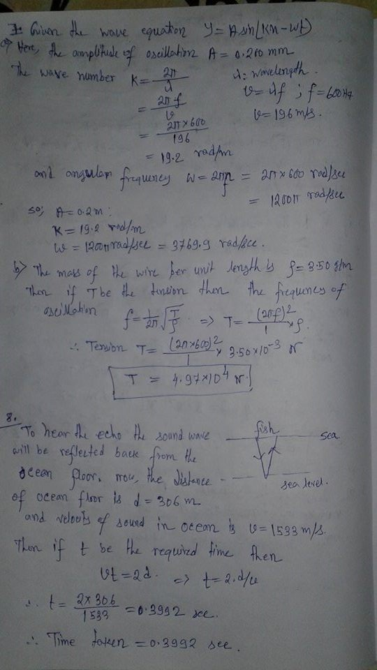 3: aien.he houe equchu yニnshilKm-WE) プレ Kaye hurnber K A) 196 m. -3 ill be reflerted baek om ocean Sea Jwe .me