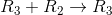 R_{3}+R_{2}\rightarrow R_{3}