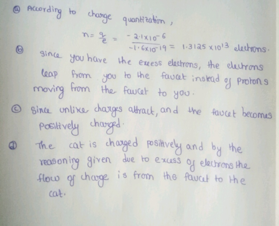 四According to change quantitat n 31x106 6 1 1.3125 x1o3 elethons Sina you have the eess elasthrons, the esuhroms taop from yo