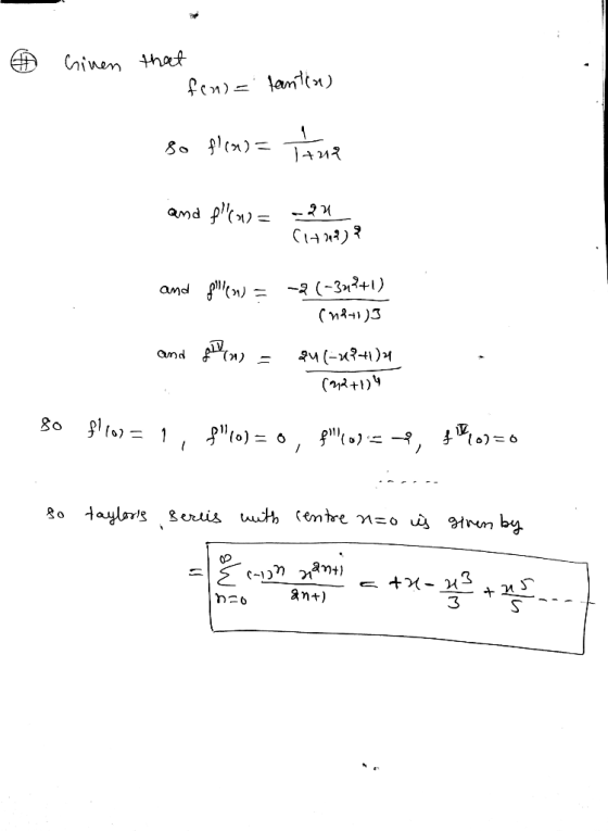 * Ginen that fon) = fantin) so flex) = Amaz and plov = - Cyna? and feu) = -2(-347+1) (nar) pu (=zP+1)24 (2 +1) 4 and ) = 30 f
