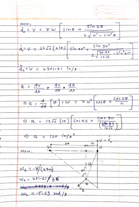 NOW, 4. = V = sing sino + z ſm²- sinzo Sin90° ته 12.2 (+10) Sin-45° + 26.83 1212 ہی वं.-V +2016/ in/ dv aa वv व . at at Cos20
