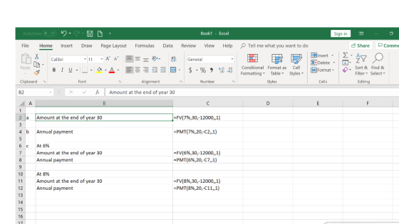 off H D Book1- Excel Sign in AutoSave O Tell me what you want to do Comme File View Help Share Home Insert Draw Page Layout F