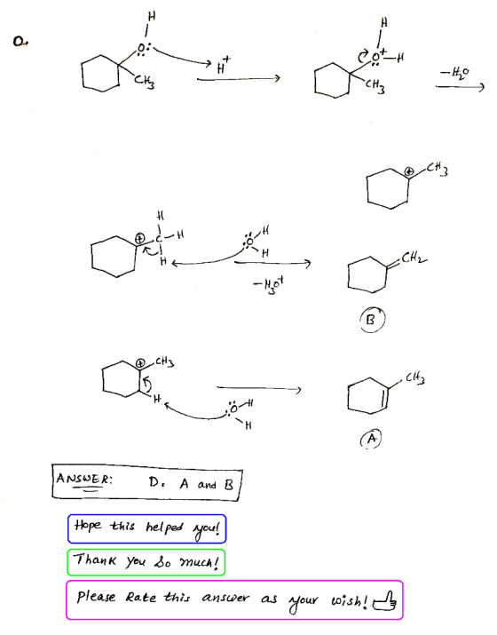 . . + ၇ “ ဝင်း - CH3 . ANSWER: D. A and B Hope this helped you! (7haw K you ဦးစ mark Please rate this answer as your wish!