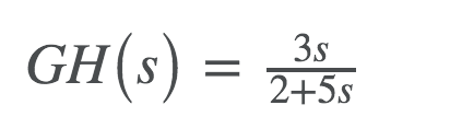 3.s GH(s) 2+5s