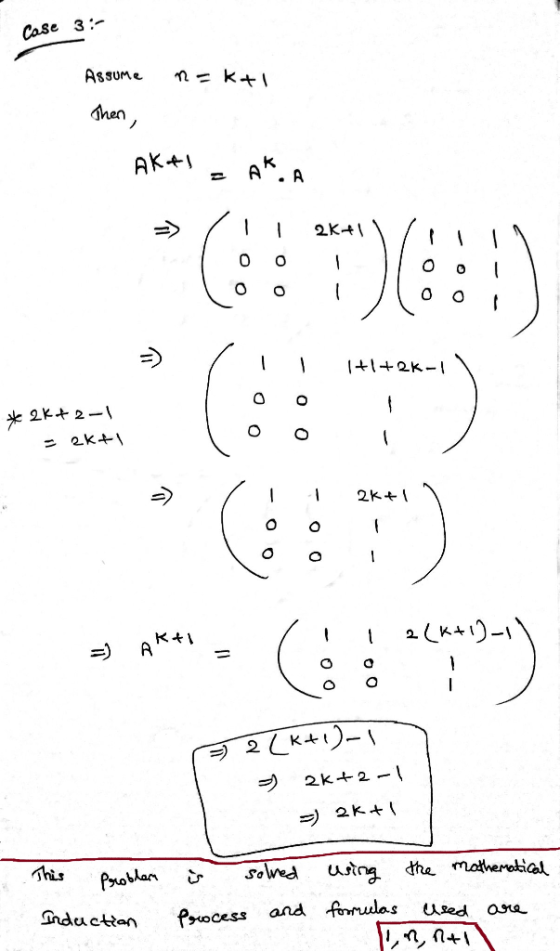 Assume n=k+1 Then 0 ヲ 2k+2-1 This Pob and frruas Ued one înductian Pocess