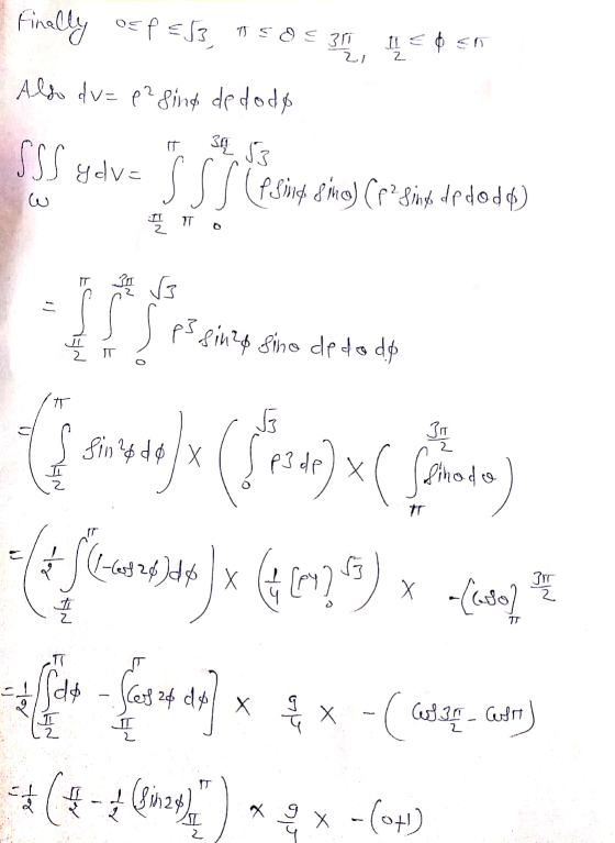 Finally osf = 53, 15 8 5 31 4 = 6 En Also dv=p² sind de dodo 314 53 SSS yeva SSS (Psong sina) (r?Bing dp dodf) I 플 1T Si 3 -