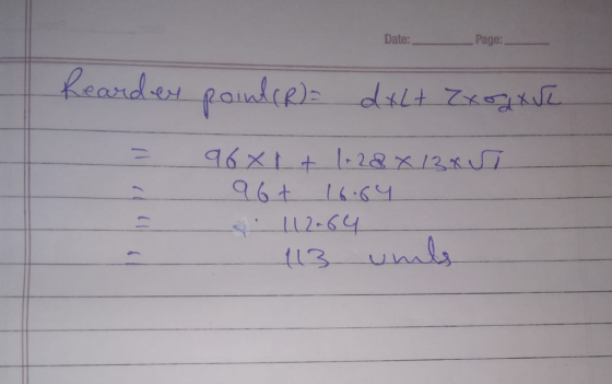 Date: Page: Roink poudce) L2-6