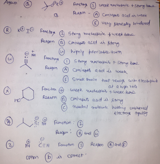Avgwer finchaus (3) ueak muekeophile +storg bara Peaxon A) Conjegat aud is weak velericaley hindleredf KT Fenete 2 Stong uehe