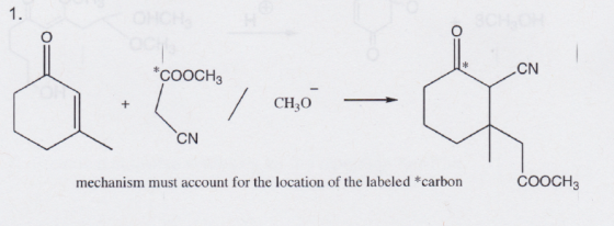 Draw a logical arrow-pushing mechanism for the fol