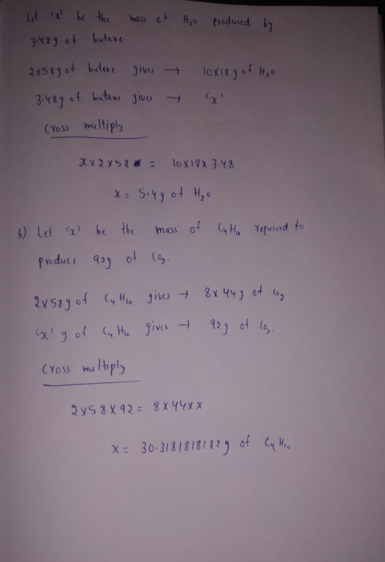 Let be the ImGss 6t H2O PYodured butare 3.3Jof 2x583ot butue Jivut 3.Y87 of butare jivo CYo ss Imu ltiply XX2YS8= 1o X12X 3.Y