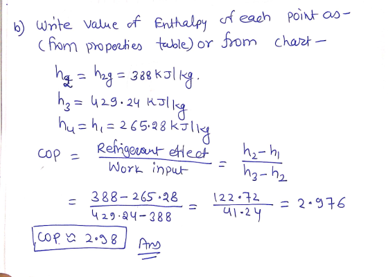 リumte of each Ponta。 ( fom propecie teble) or fom chaz valme of Enthalpy 229.24 H3 388- 265.2122 .22.926 41-24-2.976 429.84-3