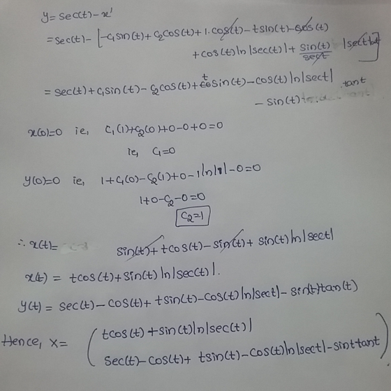 sexe tant y-Secct)-ze! = Sect)- |-4s1064) + GCOS (+)+1.cos(+)+sin(+66S (4) + cos Lt) lo/sect) + sin(t) Isecttat I seething =