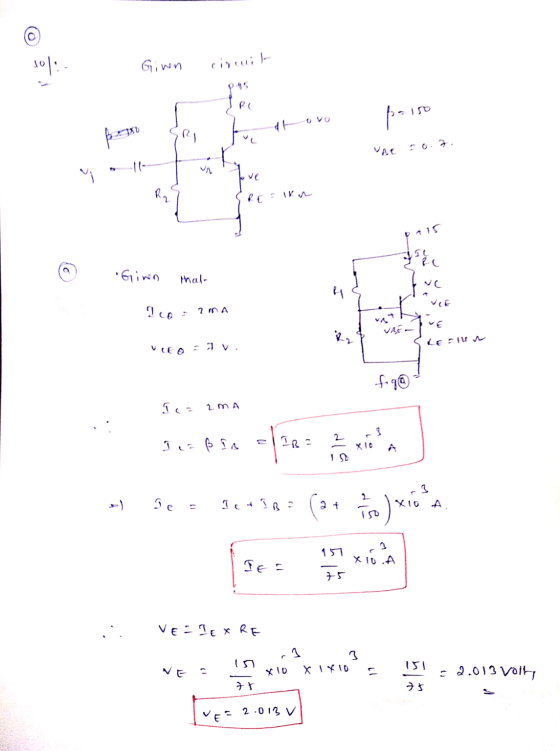 Ginen circuit Jei b-150 p-150 vae .0.7 Giren that V Vee 2 MA TVE e Vocal Le IV Vico - Iv. fig@ Ic=ama I - Se = 547585 (24 to