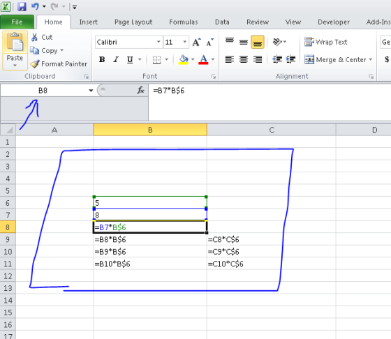 Add-Ins File Home Insert Page Layout Formulas Data Review View Developer Cut A A Calibri 11 Wrap Text Ge Copy T в I Merge & C