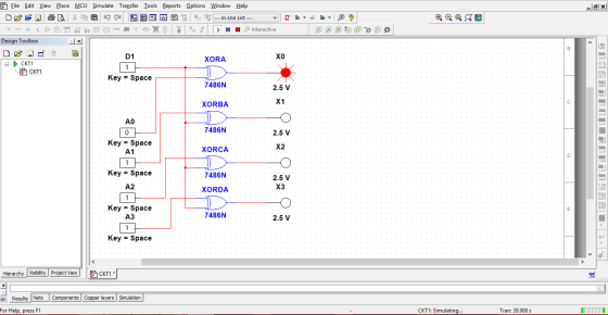 5 X File Edit View Place MCU Simulate Transfer Tools Reports Options Window Help 6 % in @ 國留唱」曾 te --- In-Use List --- non t