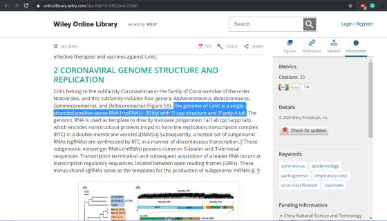 + + C onlinelibrary.wiley.com/doi/full/10.1002/jmv.25681 Wiley Online Library Access by WILEY. Search Search Q Login / Regist