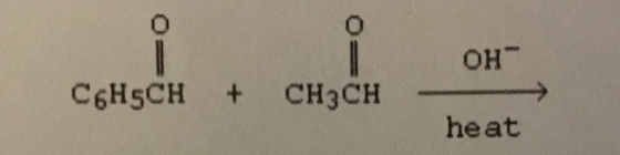 OH C6H5CH + CH3CH heat O-C O=C