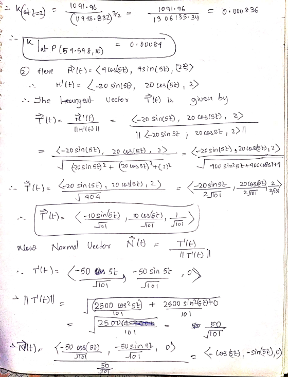 1091.96 K at 722) - 312 - 0.000836 k lat P 159.998,00) ŽIE) is 2) given by -20 sin5t 2010367) To 1091.96 (11948.832) 1306 135