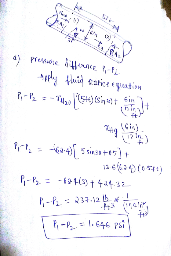 Ax lv 21, statice equation 04 H Gin) 1214 13-6(62 00-54t) 24.32 PP6403) t4 ft3 (14470) 1.646 psi ?,一