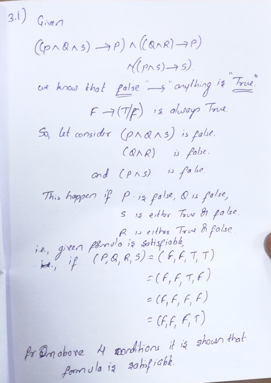 3.1 Gten Ps5) ri know that pol se 、-ta ythn Trrue So, lat consi (pAS) is pale hi hopoen/ t is above