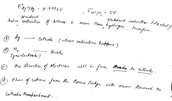 E A9 7/A3 - 07996V , EHT/H = OV. hüce standard reductic ecticu of silver i more - standard reduction Potentials than hyelwage