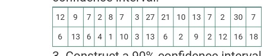 12 9 7 2 8 7 3 27 21 10 13 7 2 307 6 13 6 4 1 10 3 13 6 2 9 2 12 16 18 Contuoto00onfidence interval c